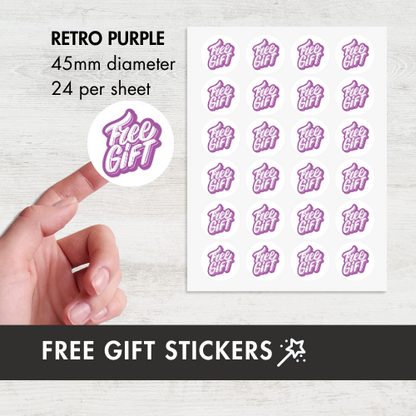 Free Gift Stickers