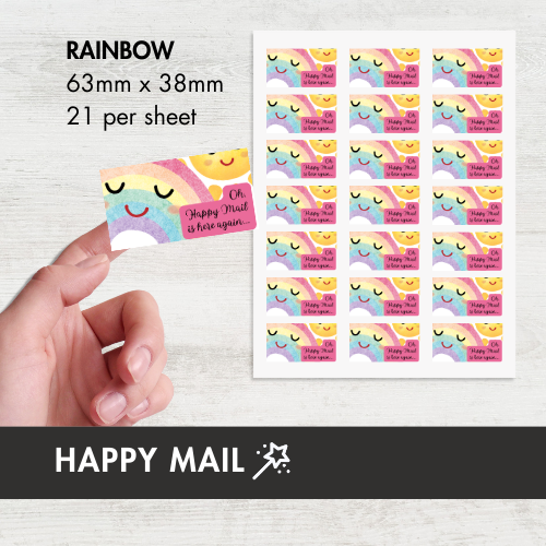 Happy Mail Stickers