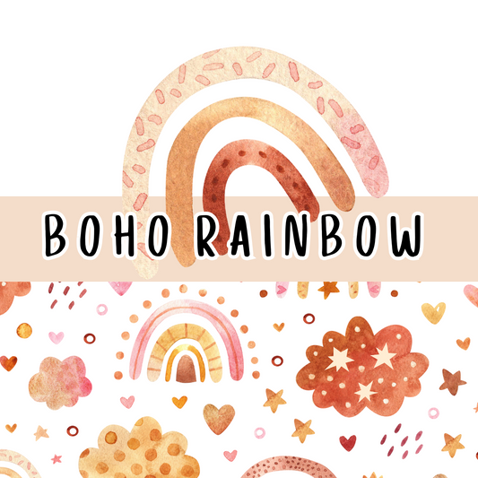 Boho Rainbow Compliments Slips