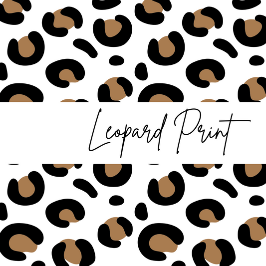 Leopard Print Loyalty Cards