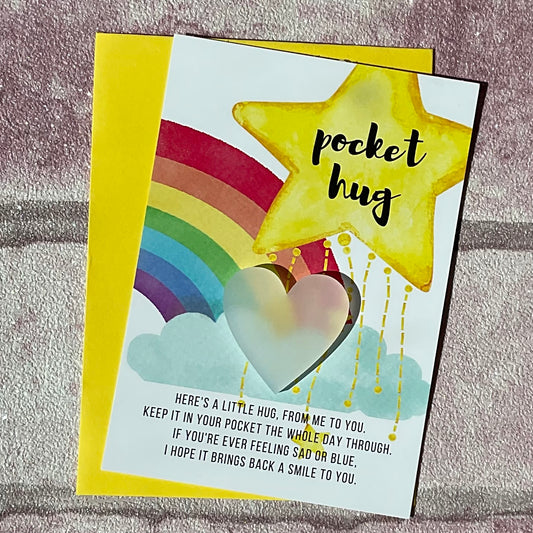 Rainbow Pocket Hug