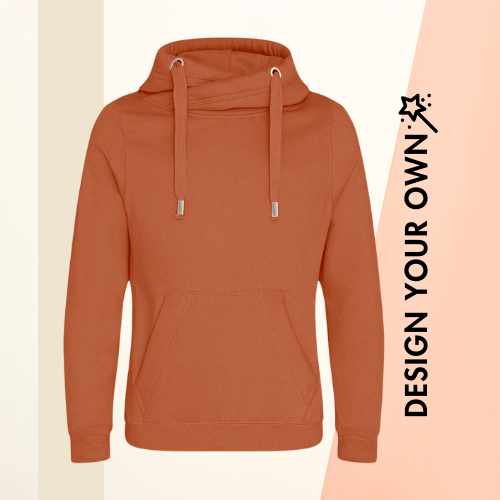 Cross Neck Hoodie
