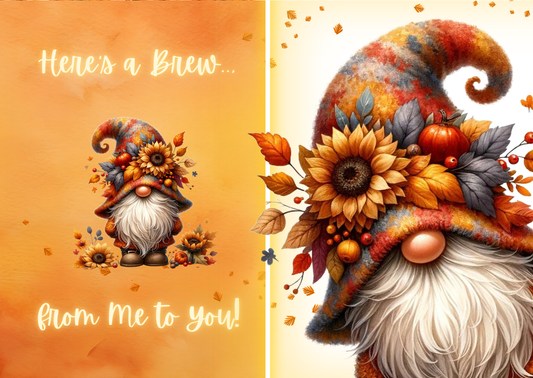 Autumn Gnome Brew Cards