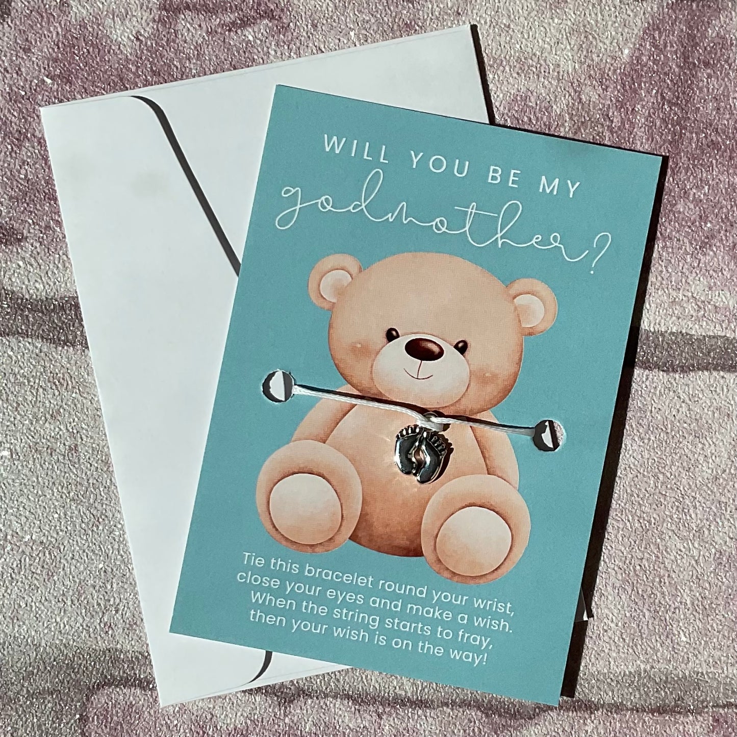 Godmother Proposal Wish Bracelet