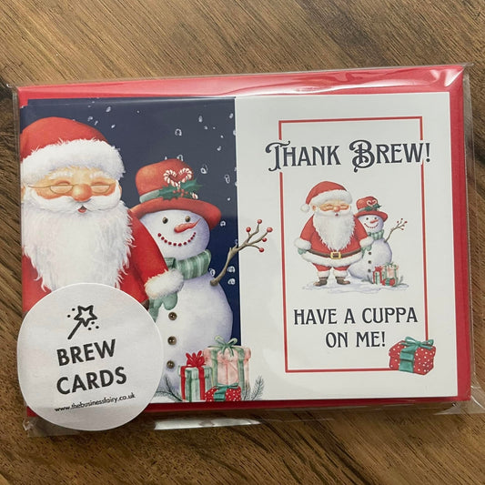 Santa & Co - Brew Cards (10 Pack)