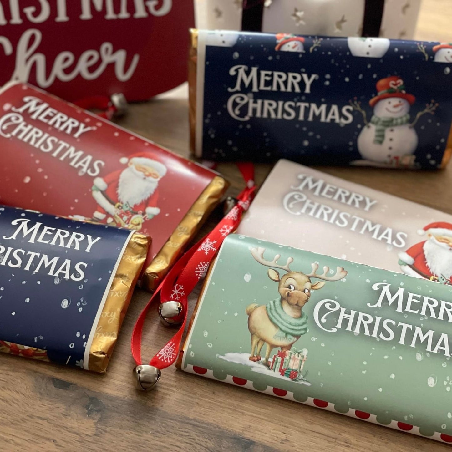 Santa & Co - Chocolate Wrappers (12 Pack)