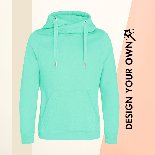 Cross Neck Hoodie